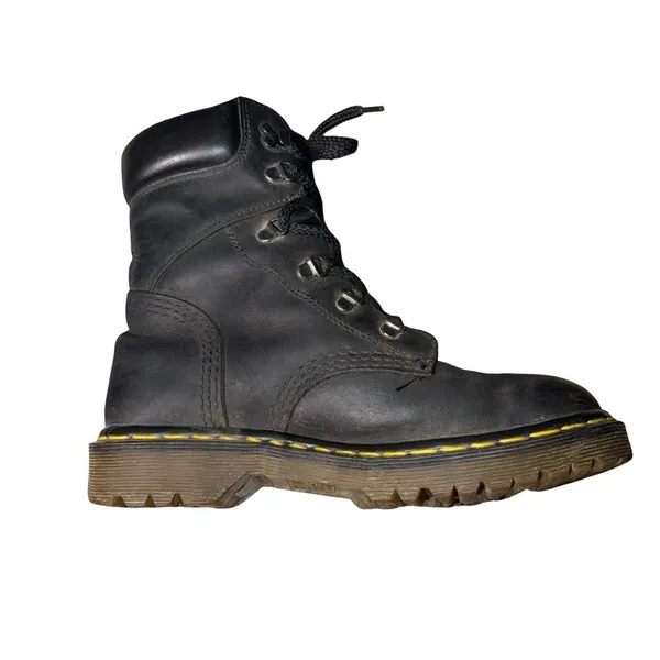 Dr. Martens Women’s 7741 Original Black Leather Boots Size 5 - Image 10