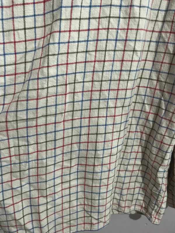 ZARA Plaid Country Cotton Long Sleeve Shirt - Image 3