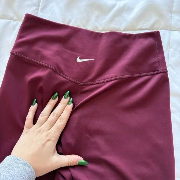 Nike Leggings Womens Size Small Purple Yoga‎ Activewear Running Gym Pocket - Image 10