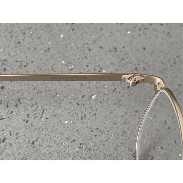 Eyebuydirect St Michel S 48-19-140 C4 Gold Metal Eyeglasses FRAMES ONLY Round - Image 7
