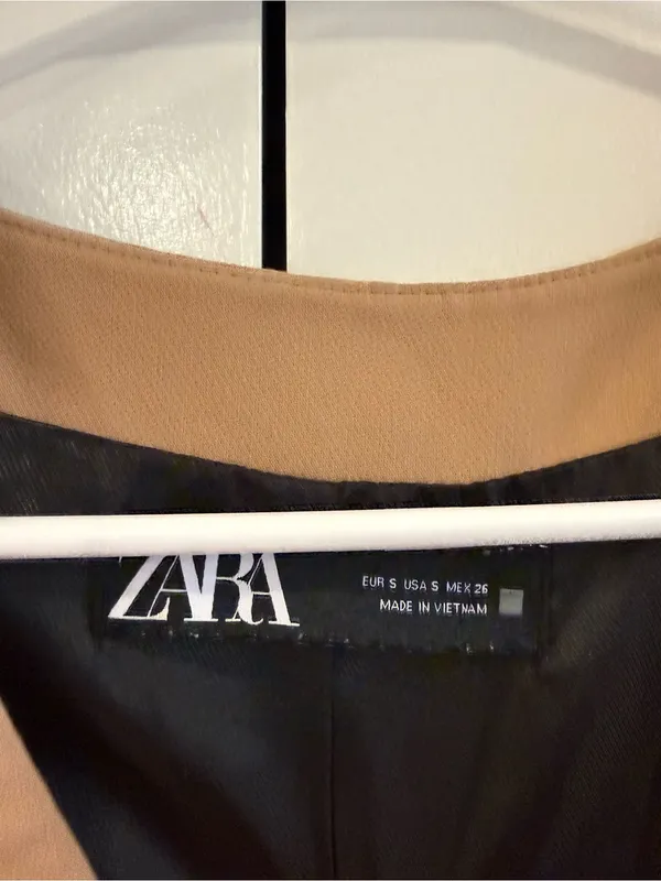 Zara Vest tan - Image 2