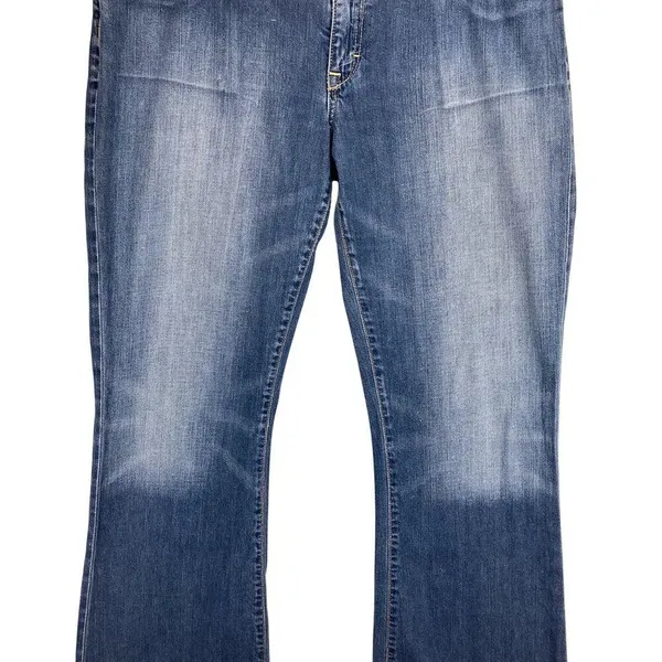 FRX‎ Bootcut Jeans Size 32 Medium Wash Stretch Boot Cut Blue - Image 3