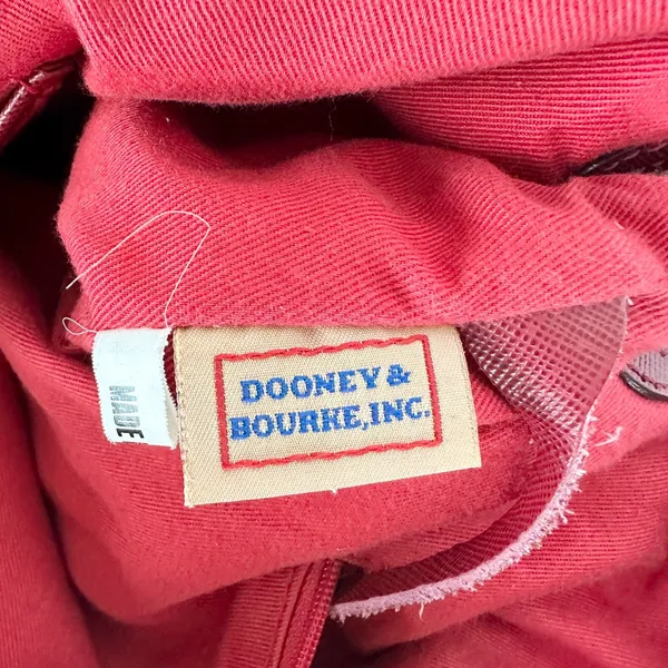 Dooney & Bourke Monza Coated June Shoulder Tote Bag Zebra Print - Image 7