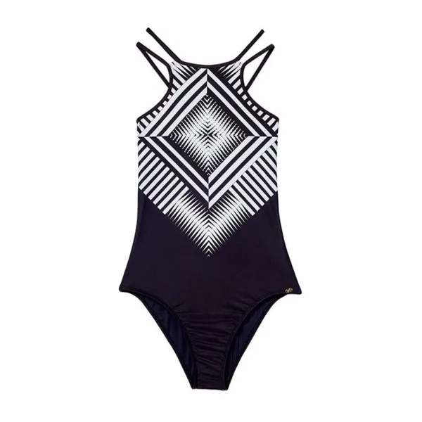 PilyQ New. Black and white beaded swimsuit. Small. - Image 10