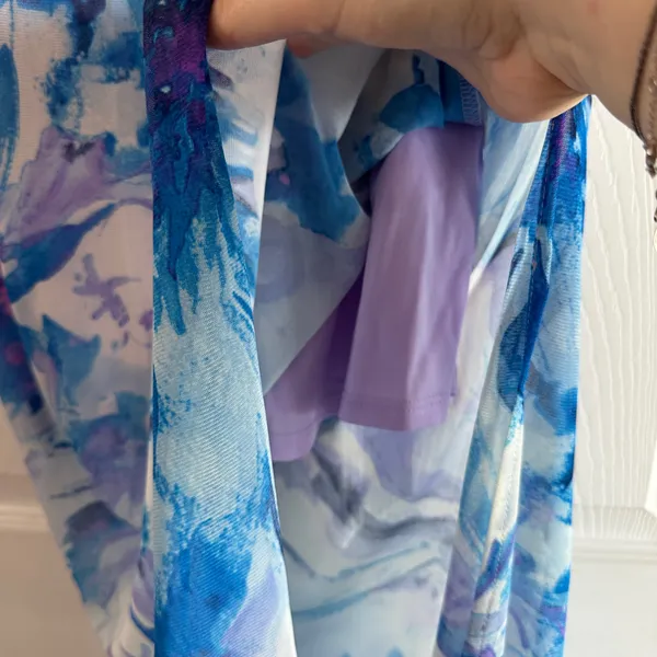 As You Wish Blue Floral Maxi Dress - Image 3