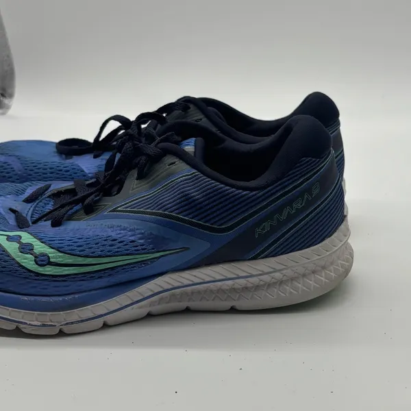 Saucony Kinvara 9 Womens Blue Teal Running Shoes Size 9 - Image 10