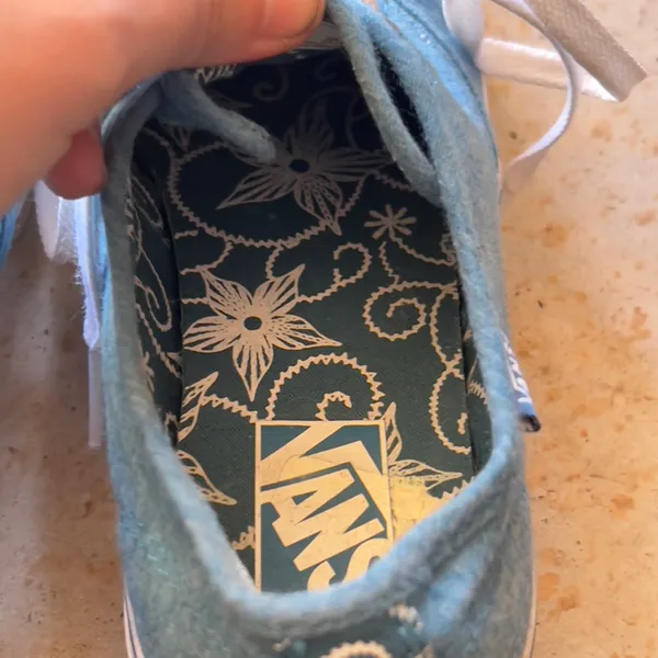 Blue Vans Sneakers Women’s  - Image 3