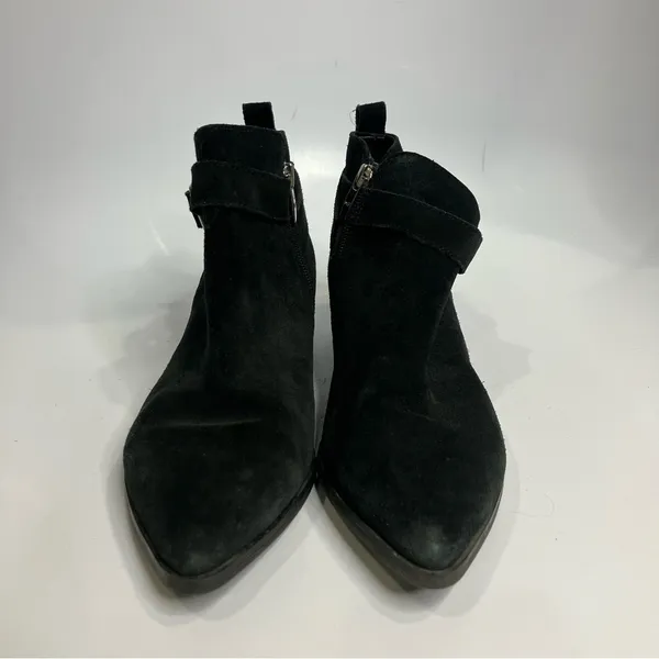 Marc Fisher black suede pointed‎ toe ankle boots size 8 - Image 2