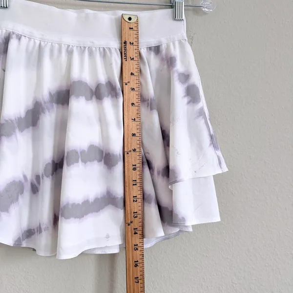 Lululemon Court Rival High-Rise Skirt Size‎ 4 Multi Tiedye Tennis Pickeball - Image 12