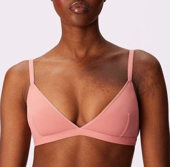 Parade Pink Triangle Mesh Bralette - Image 2