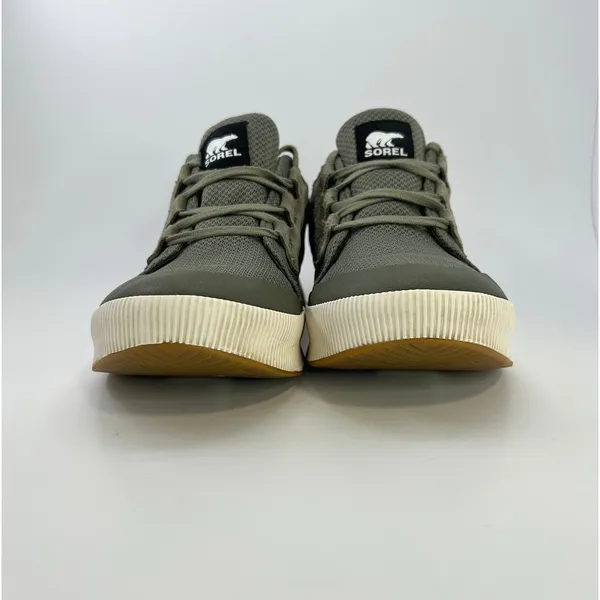 Sorel Out N About III Low Waterproof Sneakers Women 9.5 Stone Green NL4860-397‎ - Image 6