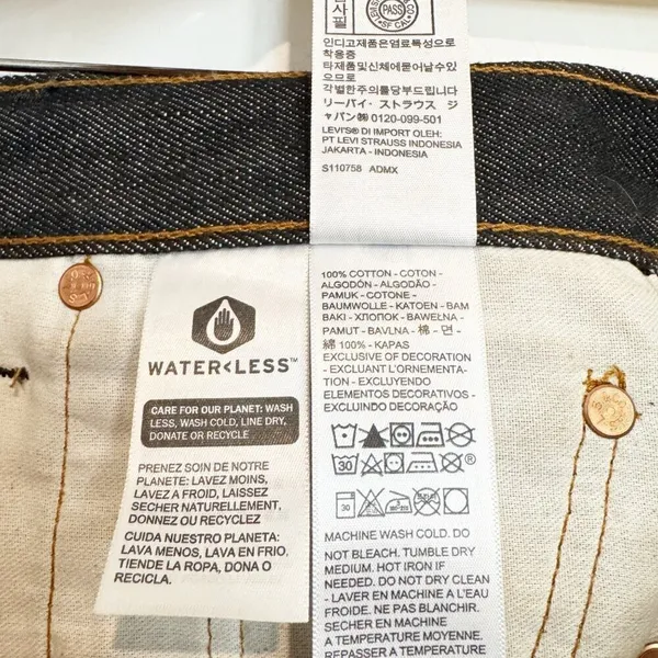 Levis 501 Cutoff Bermuda Shorts 31 Tom Boy 100% Cotton DIY Boho Casual Jorts Raw - Image 4