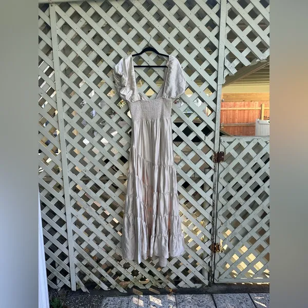 Free people Sundrenched Silky Maxi Dress - Image 6