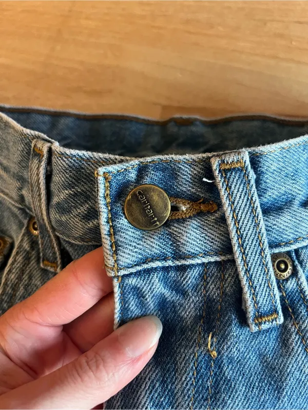 Vintage Carhartt Relaxed Fit Tapered Leg Jean - Image 6