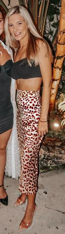 Leopard Midi Skirt - Image 5