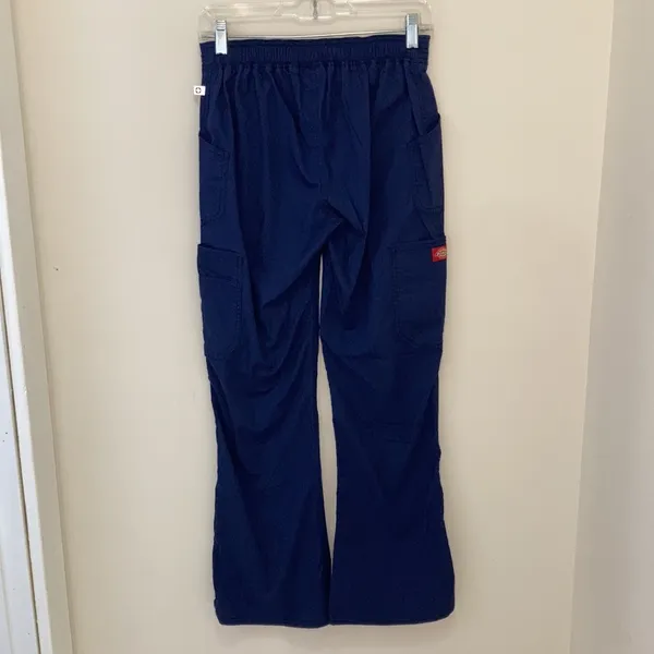 Dickies Mid Rise Moderate Flare Women’s Scrub Bottoms Size XS - Image 3