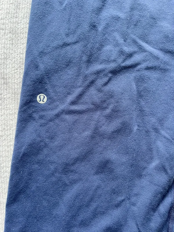Lululemon Navy Wide Leg Yoga Pants - Image 4