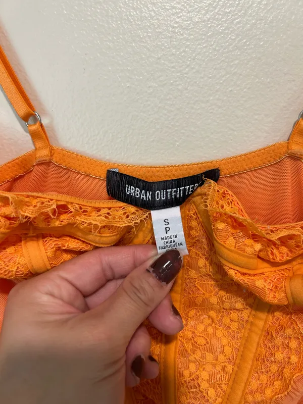 Urban outfitters orange corset dress - Image 5