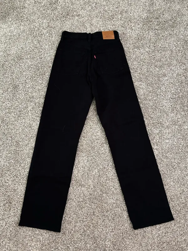 Levi’s Black Jeans Ribcage Straight  - Image 4