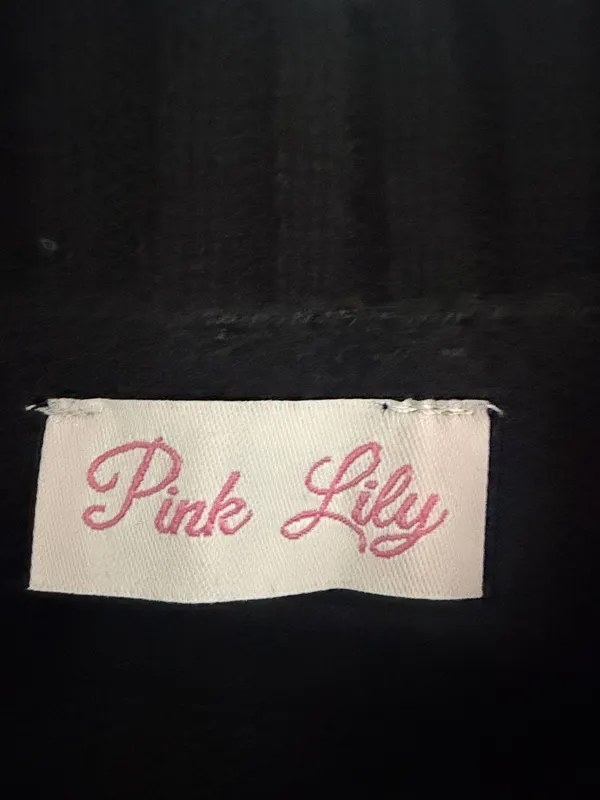 Pink Lily Black Polka Dot Sweater - Image 5