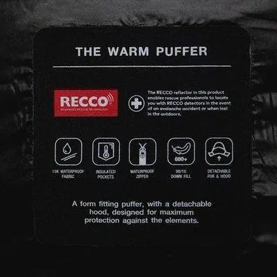 Zara ski puffer jacket skiing coat feathers down fitted winter coat - Image 14