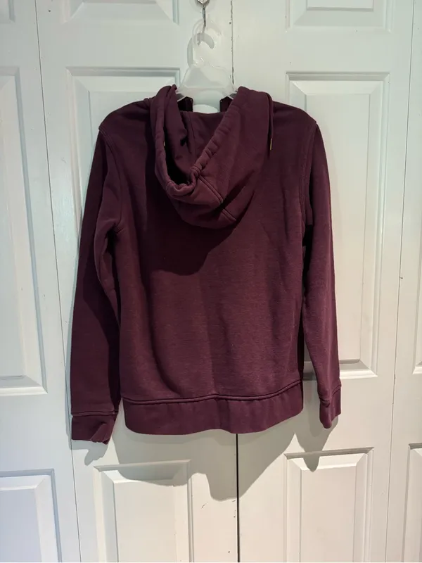 Carhartt Zip Hoodie in Plum - Image 3