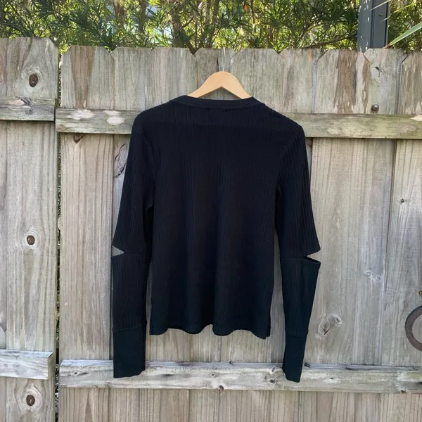 Black Swan Cut Out Sweater - Image 7