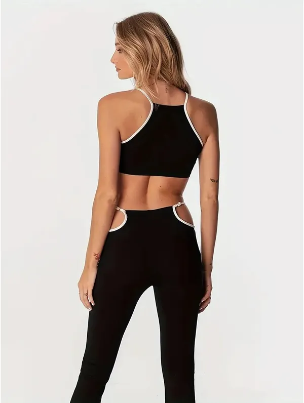 Edikted Milani Cut Out Top and Pants Set - Image 4