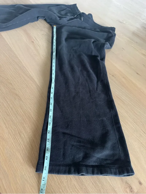 Nike women’s wide leg black sweatpants SIZE XL - Image 7