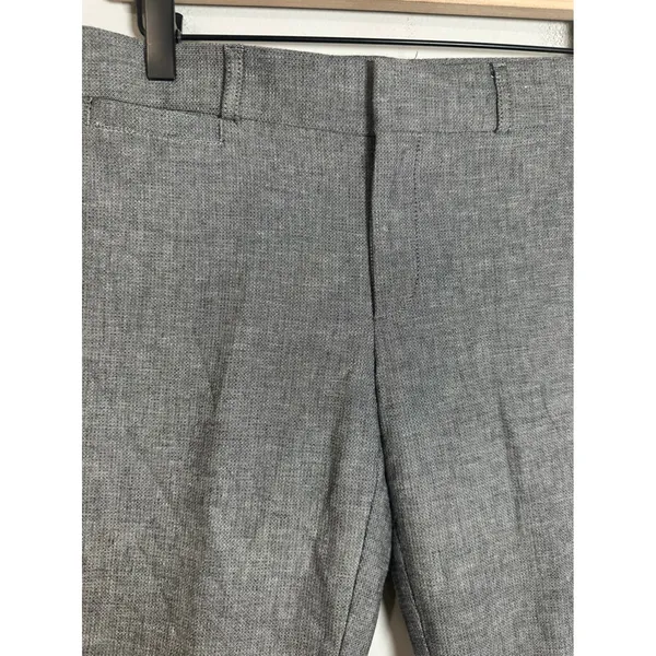 Banana Republic Sloan Slim Ankle Gray Stretch Dress‎ Pants 4 Business Casual - Image 4