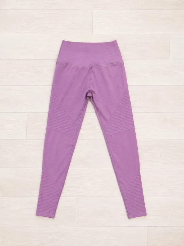 Alphalete Revival Seamless Leggings Pants Purple Sz S - Image 2