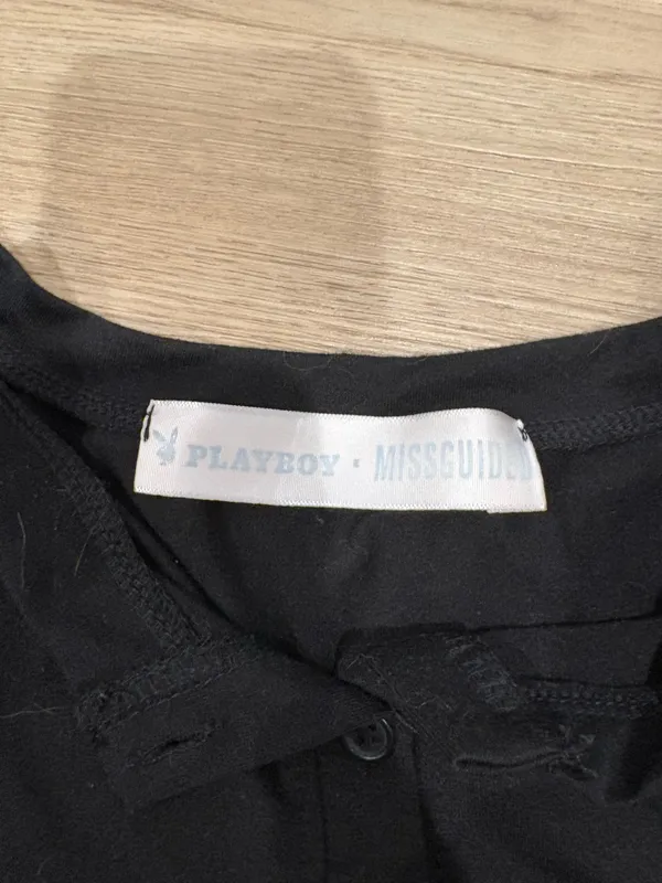 Playboy x Missguided Long Crop Sleeve - Image 2