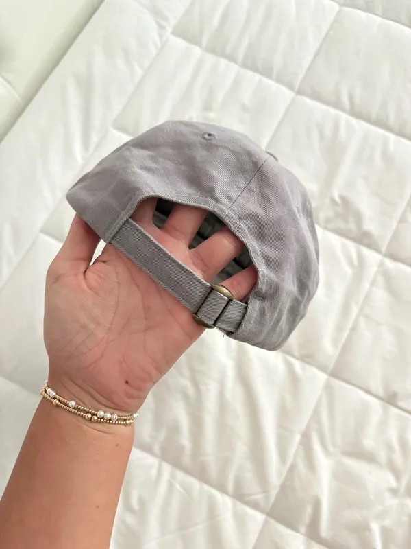 Phi Mu Sorority Hat Gray - Image 2