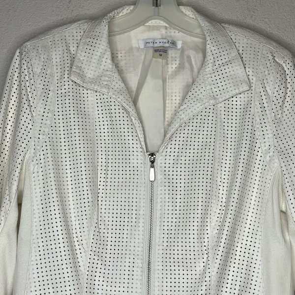 Peter Nygard Vegan Leather Jacket - Image 4
