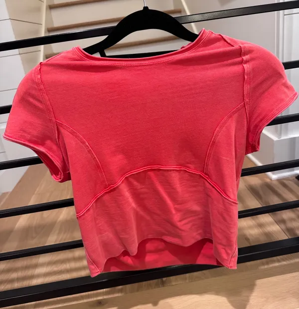 We The Free Protagonist Cropped Cap Sleve Tee - Image 2