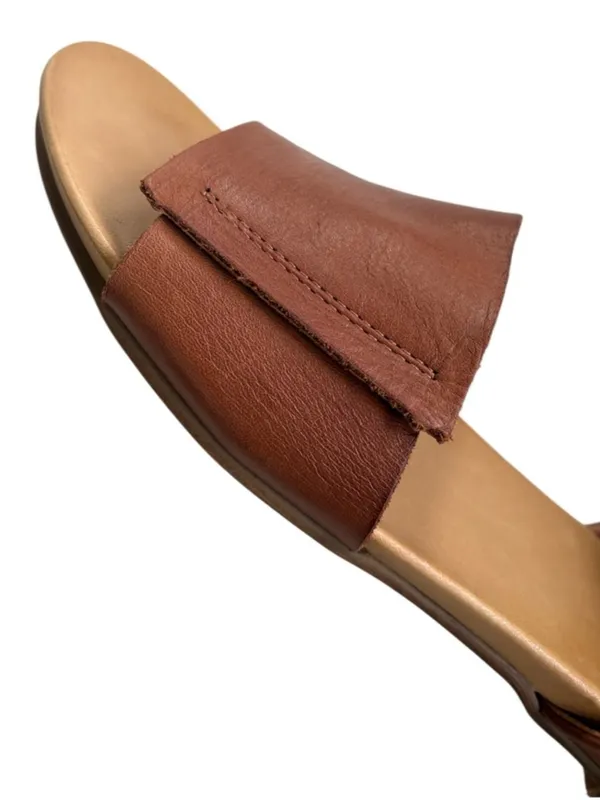 EUC Miz Mooz Leather Antony Sandals Brown Size 10 - Image 6