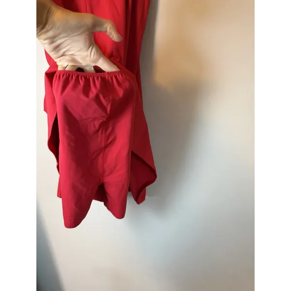Spanx Booty Boost V-neck Dress Red Sz XL NEW $138 - Image 7