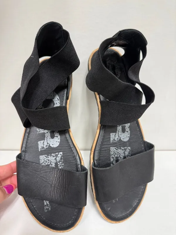 Sorel Ella Leather Cross Ankle Sandals - Image 5