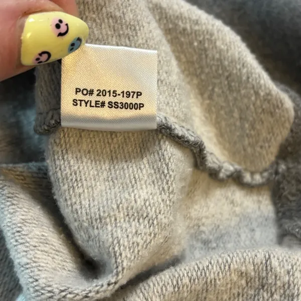 Barstool Sports The Office Dwight Schrute Alpha‎ Male Grey Sweatshirt Medium - Image 4
