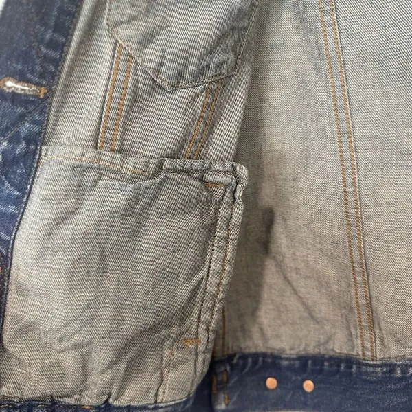 Madewell The Jean Jacket Women Size Small Blue Denim 100% Cotton 1655 - Image 7