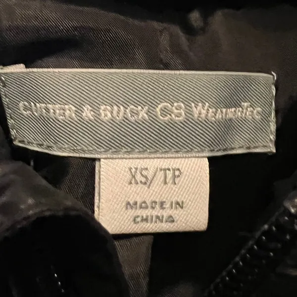 Cutter & Buck Puffer Vest Women XS Black Georgia Bulldogs CB WeatherTec Quilted - Image 5