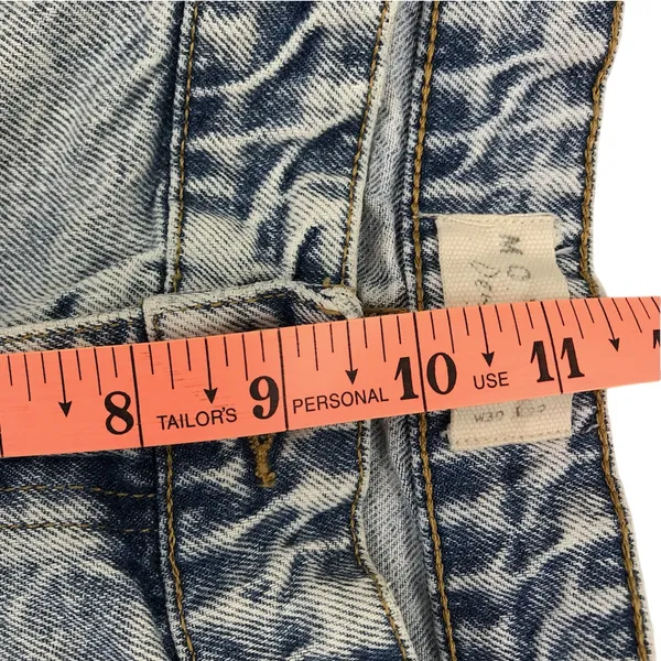 MOTEL Rocks Low-Rise Parallel Straight Jean W 30 Blue Everyday Prepy Stylish Y2K - Image 11