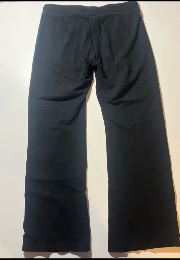 Low Rise Flare Sweatpants Black - Image 3