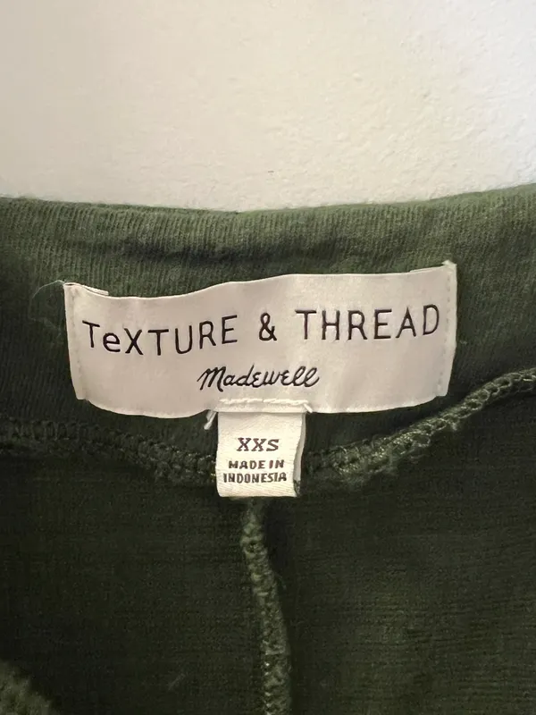 Madewell Green Dress in Size XXS - Image 6