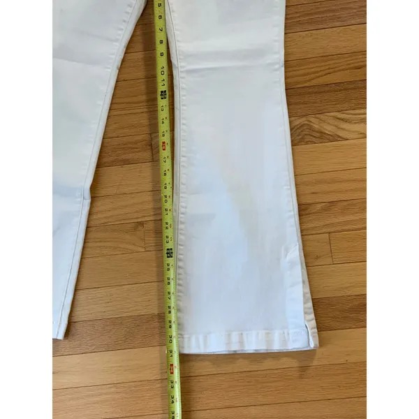 Judy Blue High Waist Garment Dyed White Side Slit Slim Bootcut NWT size 15/32‎ - Image 10