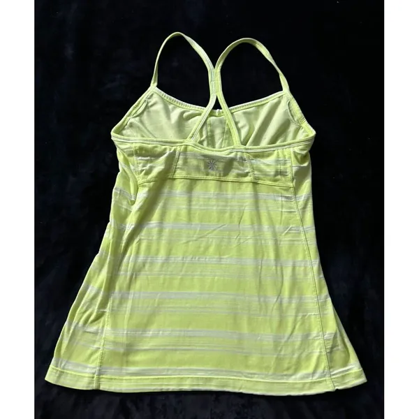 Athleta Tank Top Womens Black V-Neck Racerback Sleeveless Performance Yoga‎ Sz M - Image 9
