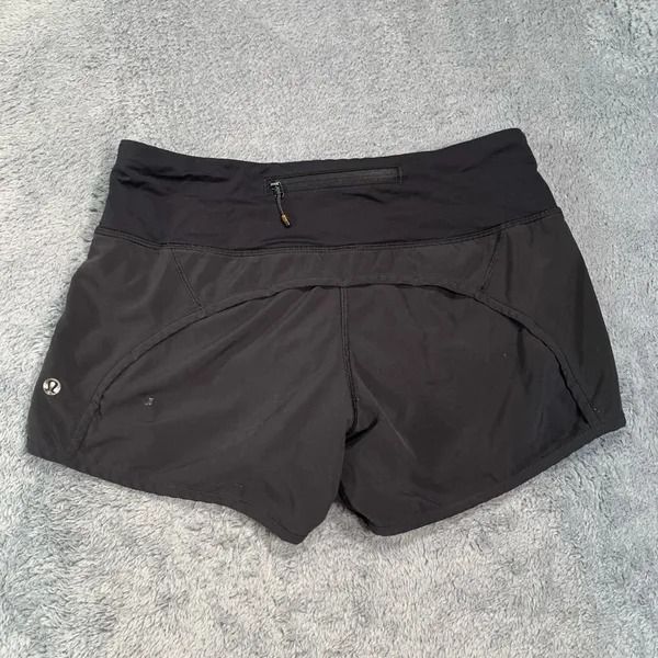 lululemon athletica Black Women's Athletic Shorts - Image 6