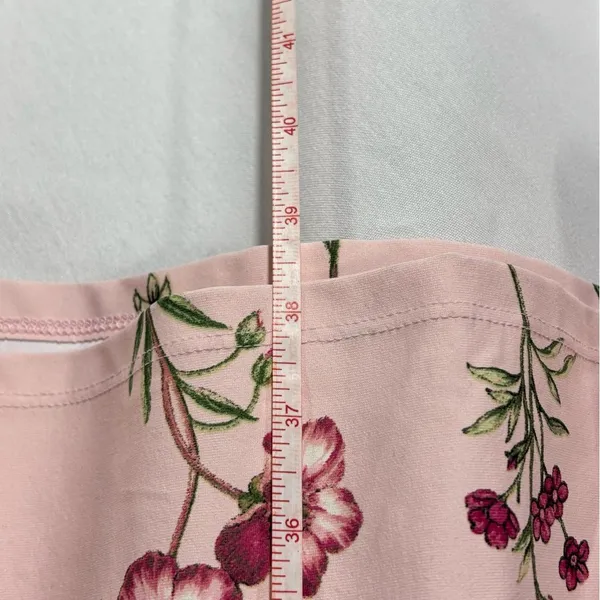 NWOT Charter Club Pink Floral Dress Size L - Image 3