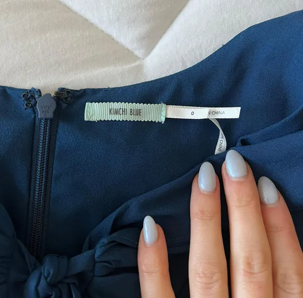 Kimchi Blue Navy Cut Out Mini Dress - Image 5