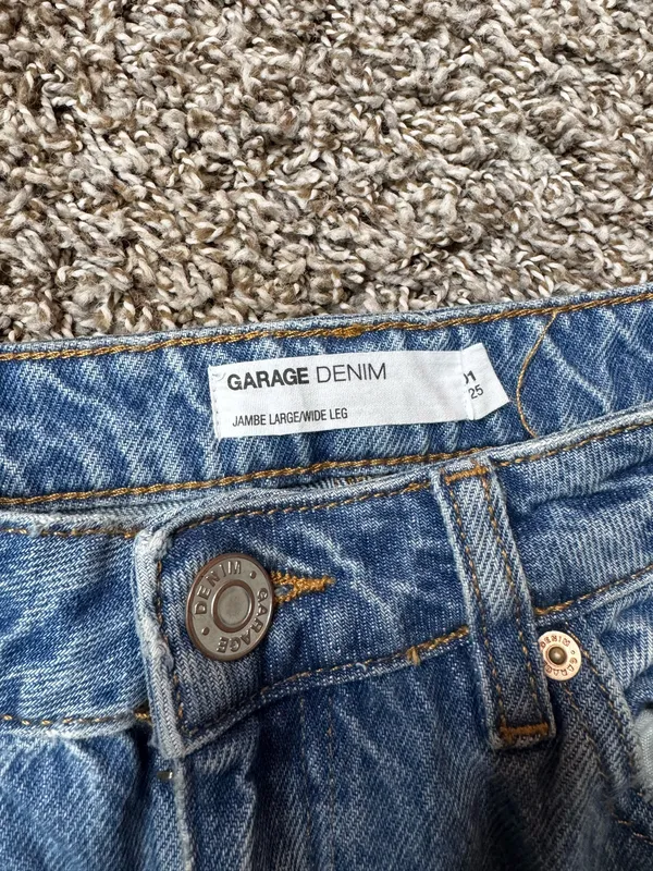 Garage High-Rise Wide-Leg Jeans - Image 2